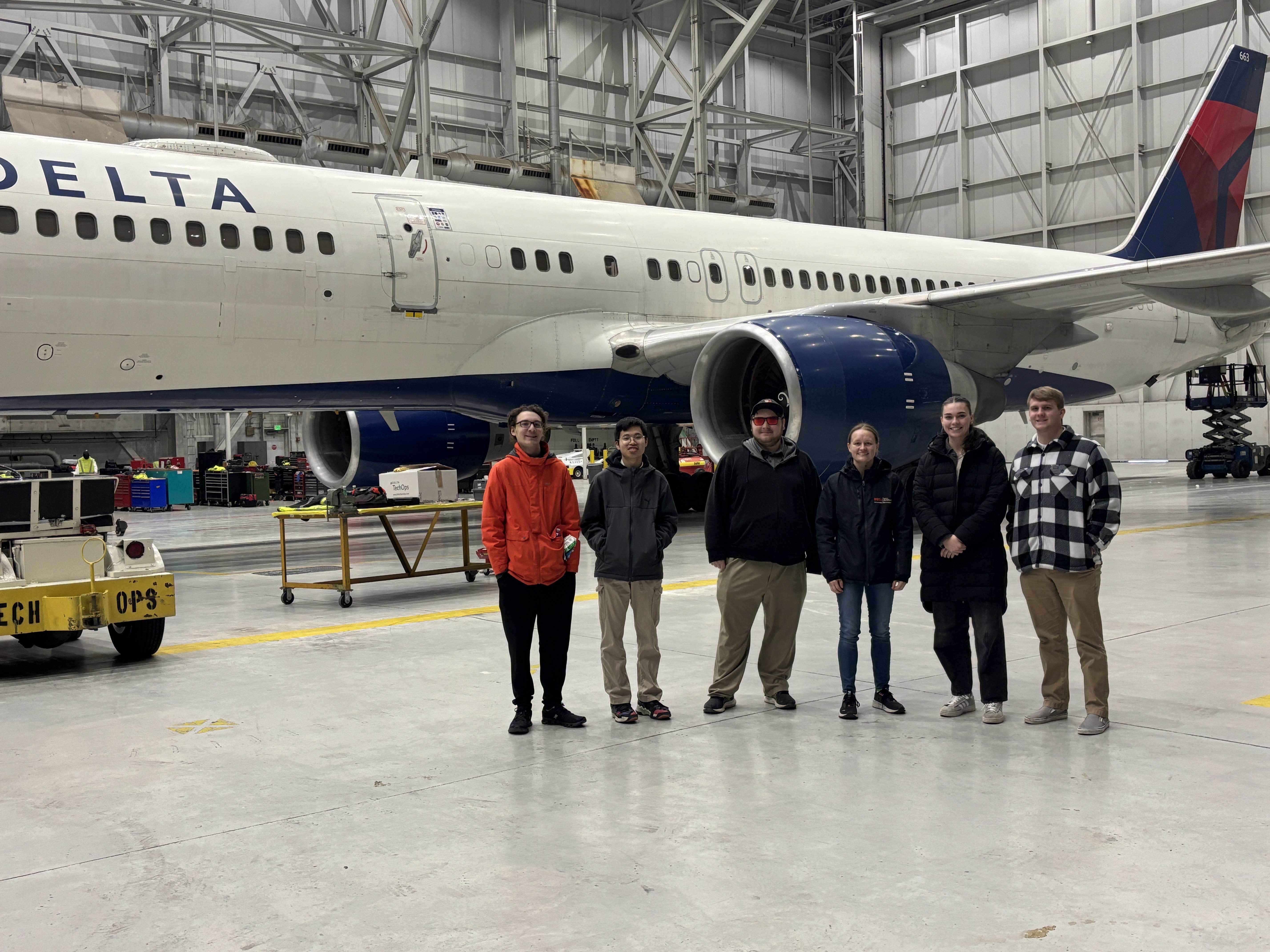 Delta plane pic with tour
